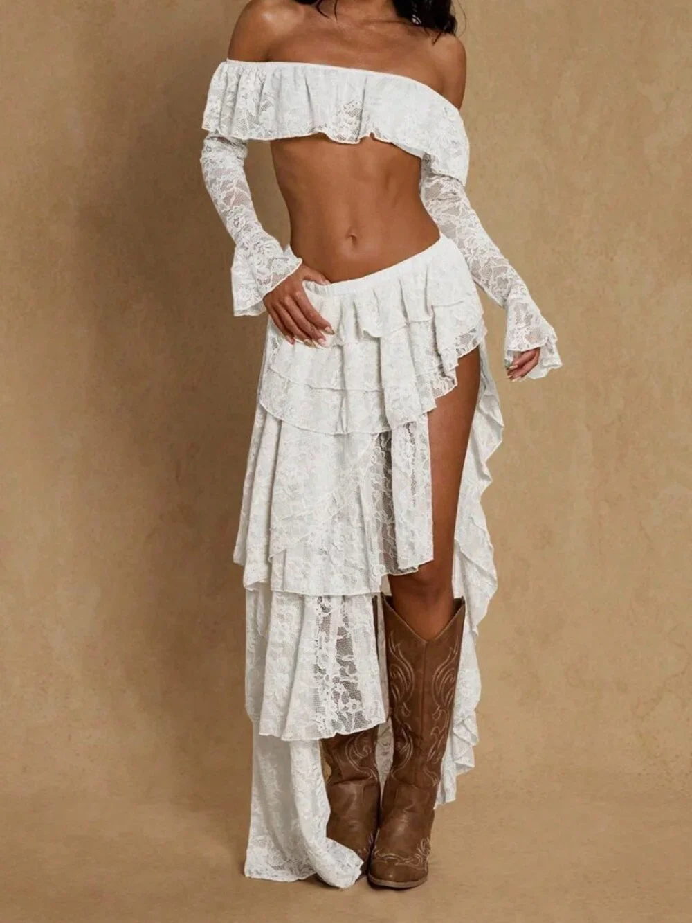 N/A white lace